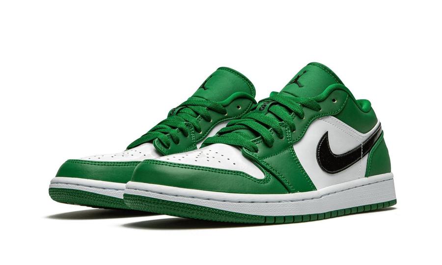 jordan air jordan 1 low pine green